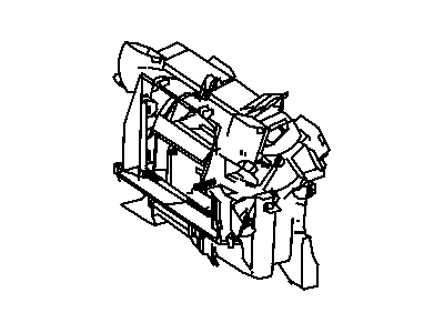 Dodge 68012673AA HOUSING A/C And Heater