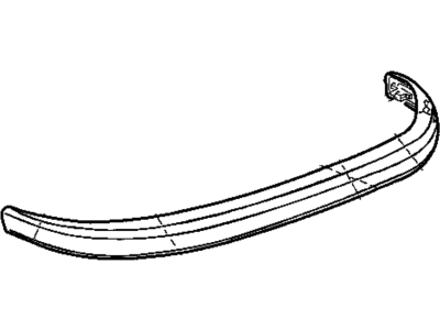 Dodge 55076610AB FASCIA Front