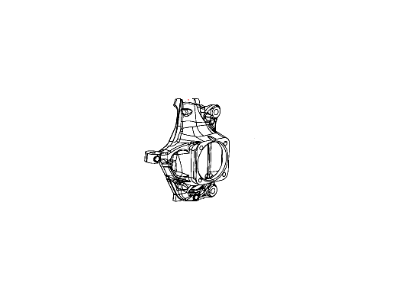 Ram Steering Knuckle - 68213861AA