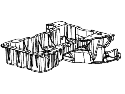 Jeep 68504218AA PAN Engine Oil Upper