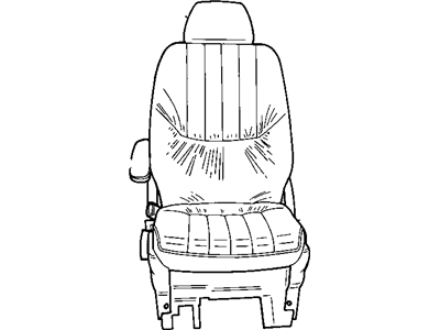 Dodge RD991C3AA HEADREST Rear