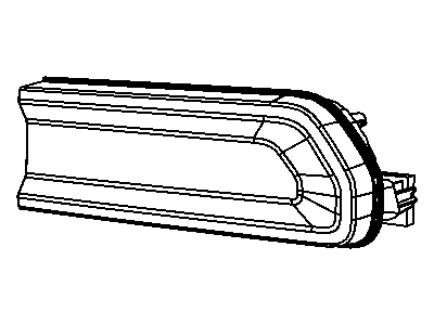 Dodge Challenger Back Up Light - 5028781AB