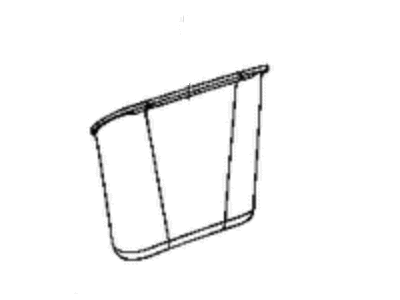 Mopar 68312207AB Storage Pocket