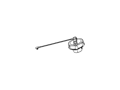 Dodge 68158684AA TETHER Fuel Filler Cap