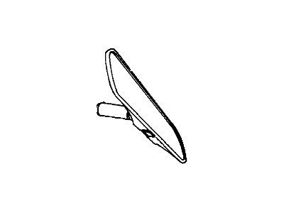 Dodge 55077473AA MIRROR Inside Rear View