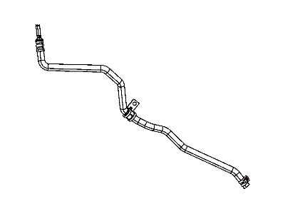 Jeep Compass Power Steering Hose - 5105989AI