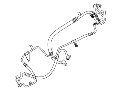 Jeep Wrangler A/C Hose - 68299871AA