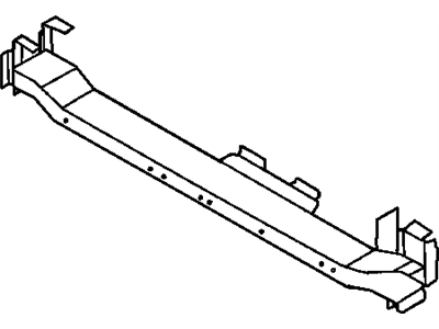 Dodge 4860436AE CROSSMEMBER Radiator Lower