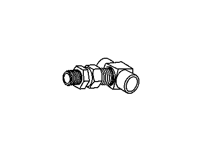 Mopar 6036518AA Fitting Oil Cooler Supply To Connect Tee