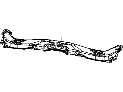 Ram 68145821AA CROSSMEMBER Radiator Closure Panel