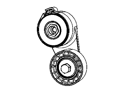 Mopar 4627618AA Serpentine Tensioner