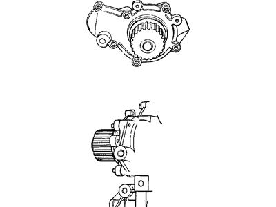 Chrysler 4884159AA PUMP Water