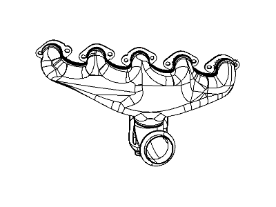 Dodge 5037704AB MANIFOLD Exhaust