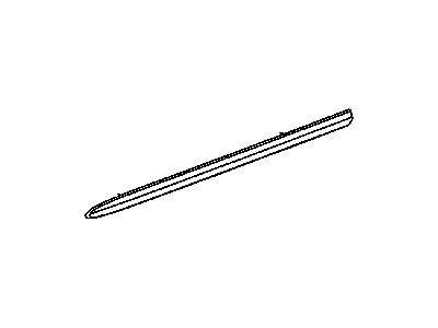 Dodge 55077728AA MOLDING Front Door