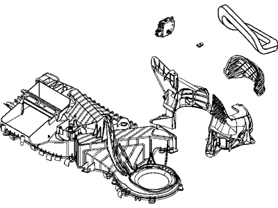 Ram 5161066AB HOUSING Air Inlet