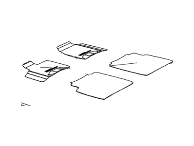 Dodge 1GR94DX9AG MAT KIT Floor