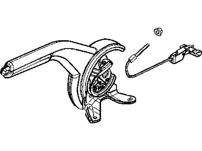 Dodge 1CR75DX9AC LEVER Parking Brake