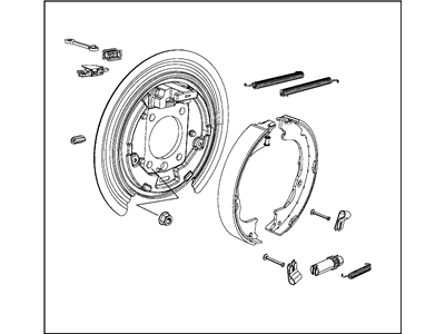 Dodge 52125175AB ADAPTER ASSEMBLY Parking Brake