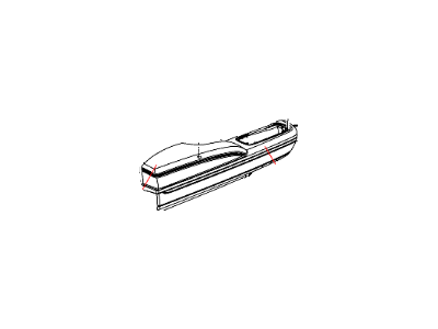 2012 Chrysler 300 Armrest - 1VY71JRRAA