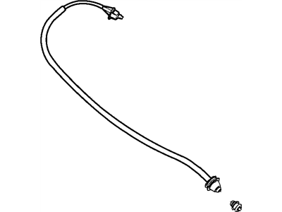 Dodge 4591233AB CABLE Throttle Control