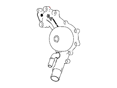 Ram Water Pump - 5184498AL