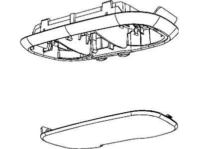 Chrysler 200 Dome Light - 1AN73HL1AB