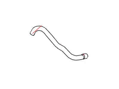 Jeep 52079706AA HOSE Radiator Inlet