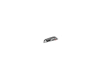 Dodge 1AE661D1AA PANEL Front Door Trim
