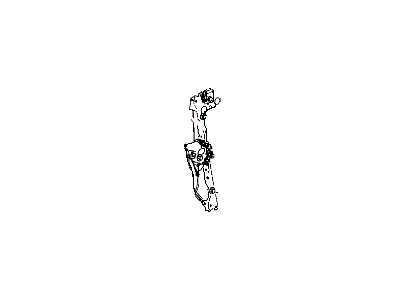 Jeep Commander Window Regulator - 55396481AG