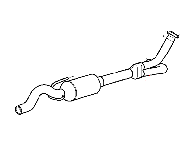 2003 Dodge Durango Catalytic Converter - 52103536AD