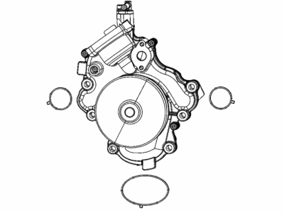 2022 Jeep Wrangler Water Pump - 68524862AA