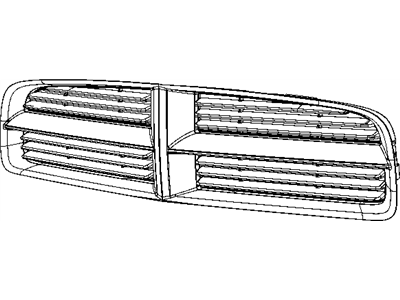 2010 Dodge Charger Grille - 1CH87ZR3AC