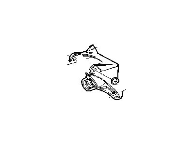 Jeep 52059418AA BRACKET Engine Mount