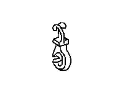 Dodge 5119283AA CLIP Parking Brake Cable