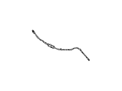 Jeep 5183693AA CABLE HEADREST RELEASE