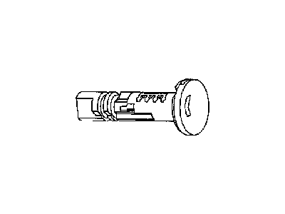 Jeep 5083915AB CYLINDER Ignition Lock