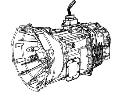 Ram RL104714AA TRANSMISSION 6 speed