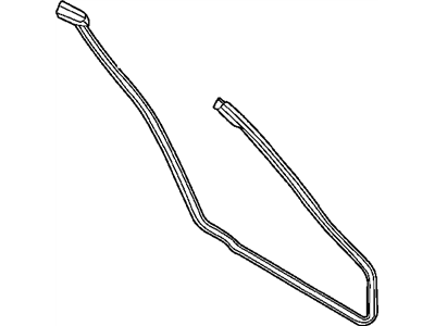 1999 Dodge Viper Weather Strip - 4848304AG