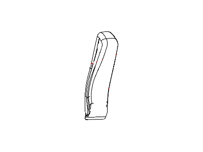 Ram 68197808AA FOAM Seat Back Front