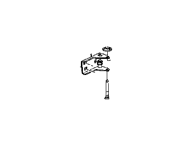 Chrysler 55256915AG HINGE Front Door Upper
