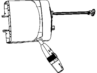 Dodge 1HE79XTWAD MODULE Steering Column