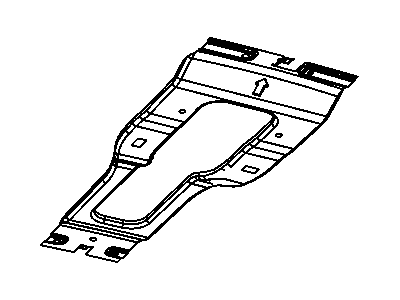 Dodge 5064275AC BRACKET DVD Screen
