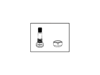Mopar 52013869AA Stem Wheel Valve