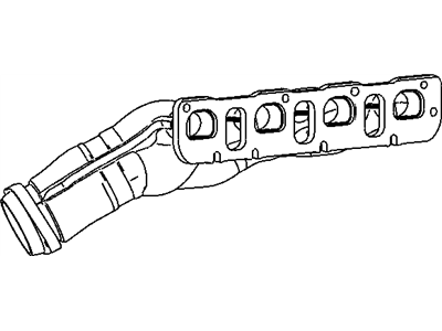 Jeep Exhaust Manifold - 5037638AD