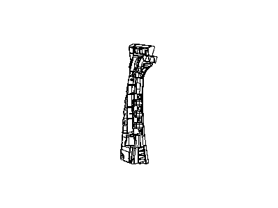 Dodge 68057578AC REINFORCEMENT B-Pillar