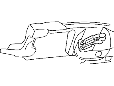 1999 Dodge Viper Weather Strip - 4848645AE
