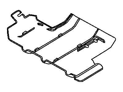 Dodge 52121419AB SKID PLATE Front