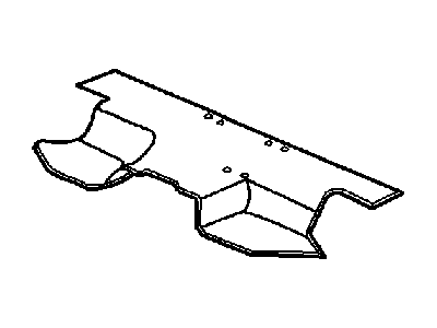 Dodge 55350920AK SILENCER Floor Pan