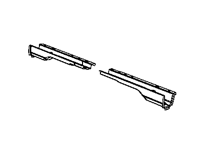 Dodge Ram 2500 Axle Beam - 55276028AD