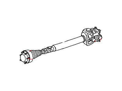 Jeep Cherokee Drive Shaft - 52099260